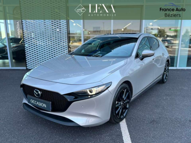 MAZDA Mazda3 5 portes 2.0L e-SKYACTIV-X M Hybrid 186 ch BVA6 Sportline Toit ouvrant Bose
